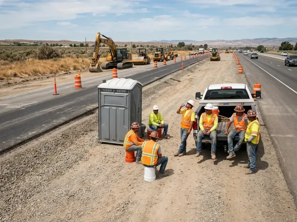 highway-road-construction-crew-007 — frequently asked questions, Porta Potty and Restroom Rentals in Clinton, MS
